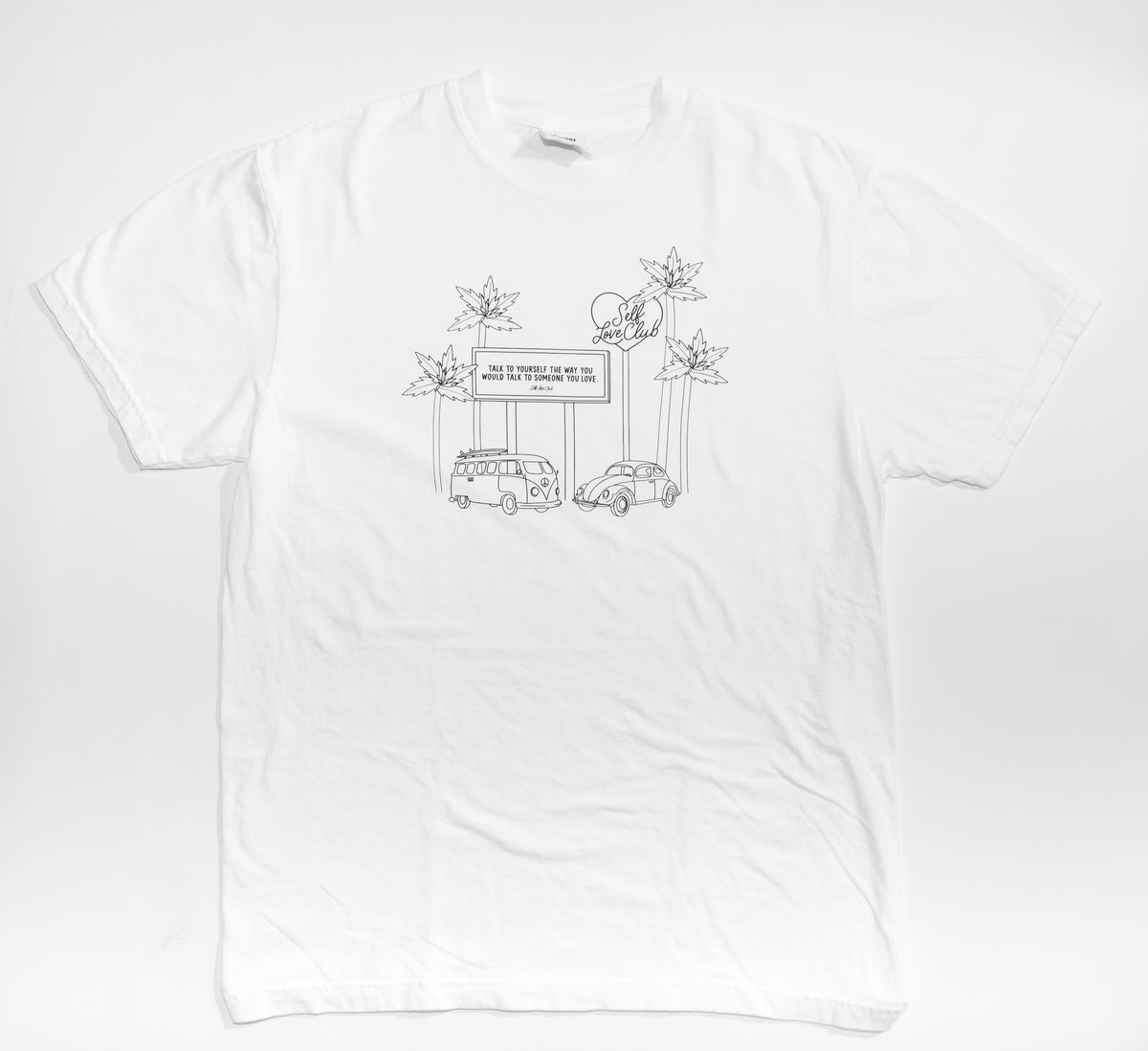 Self Love Club Palm Tree Tee