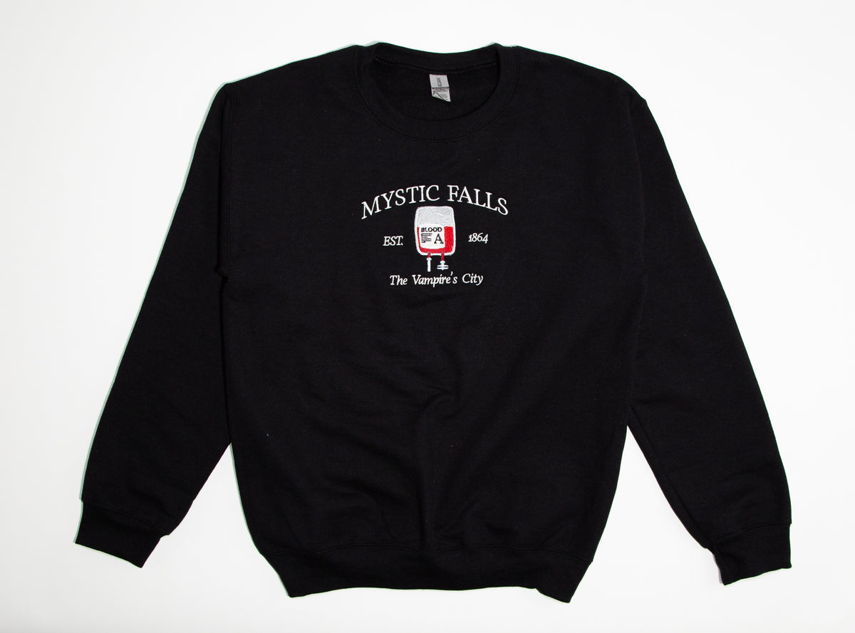 Mystic Falls Blood Bag Crewneck