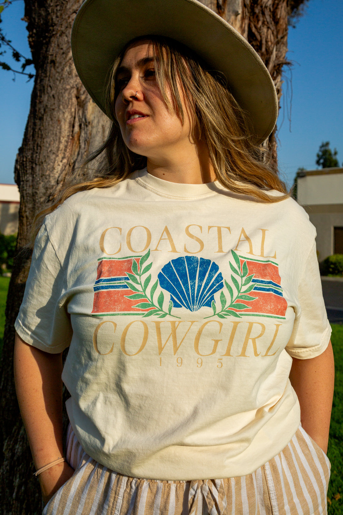 Coastal Cowgirl Oversized Tee