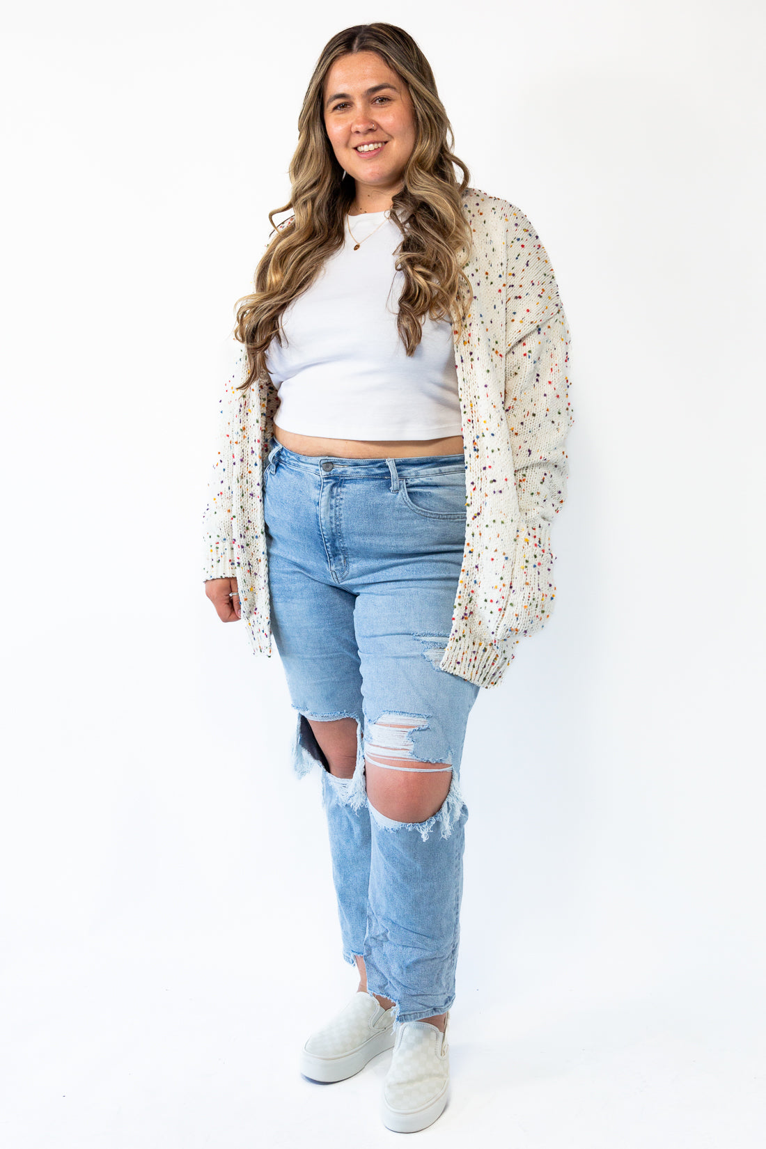 Confetti Sprinkled Cardigan