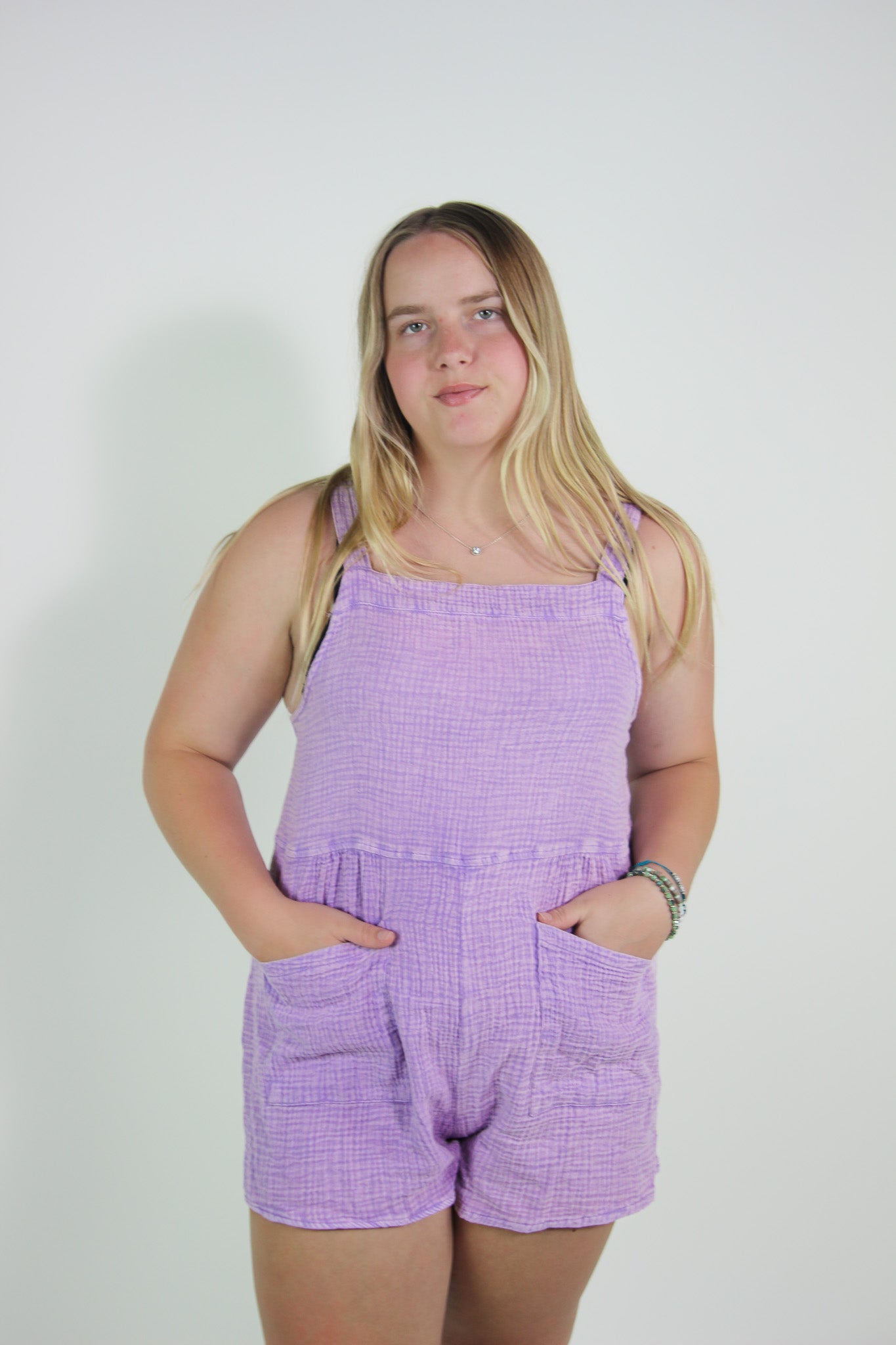 Lavender Romper