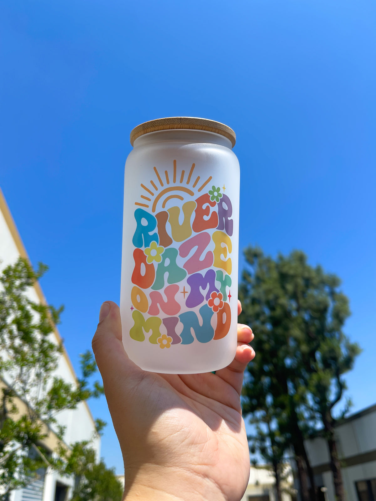 River Daze Glass Can