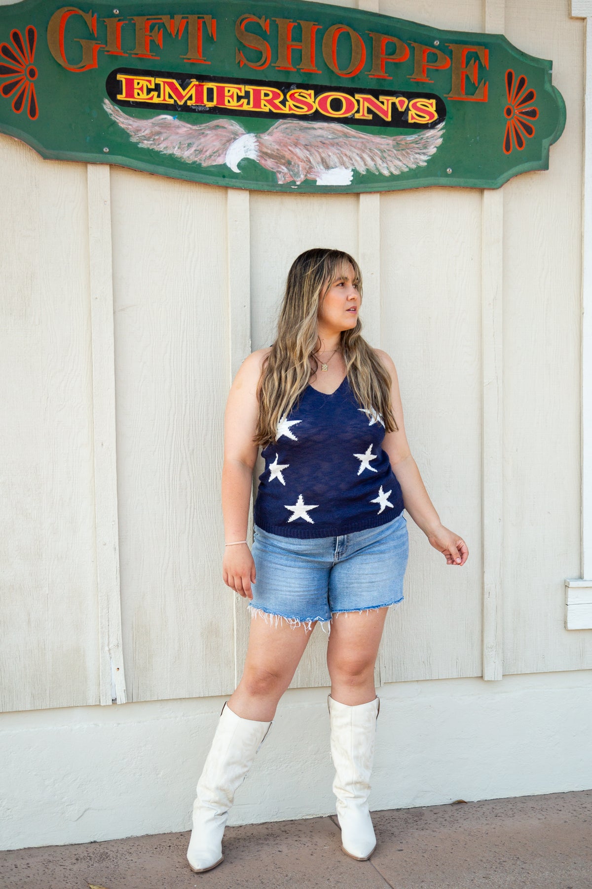 Star Struck Knit Tank