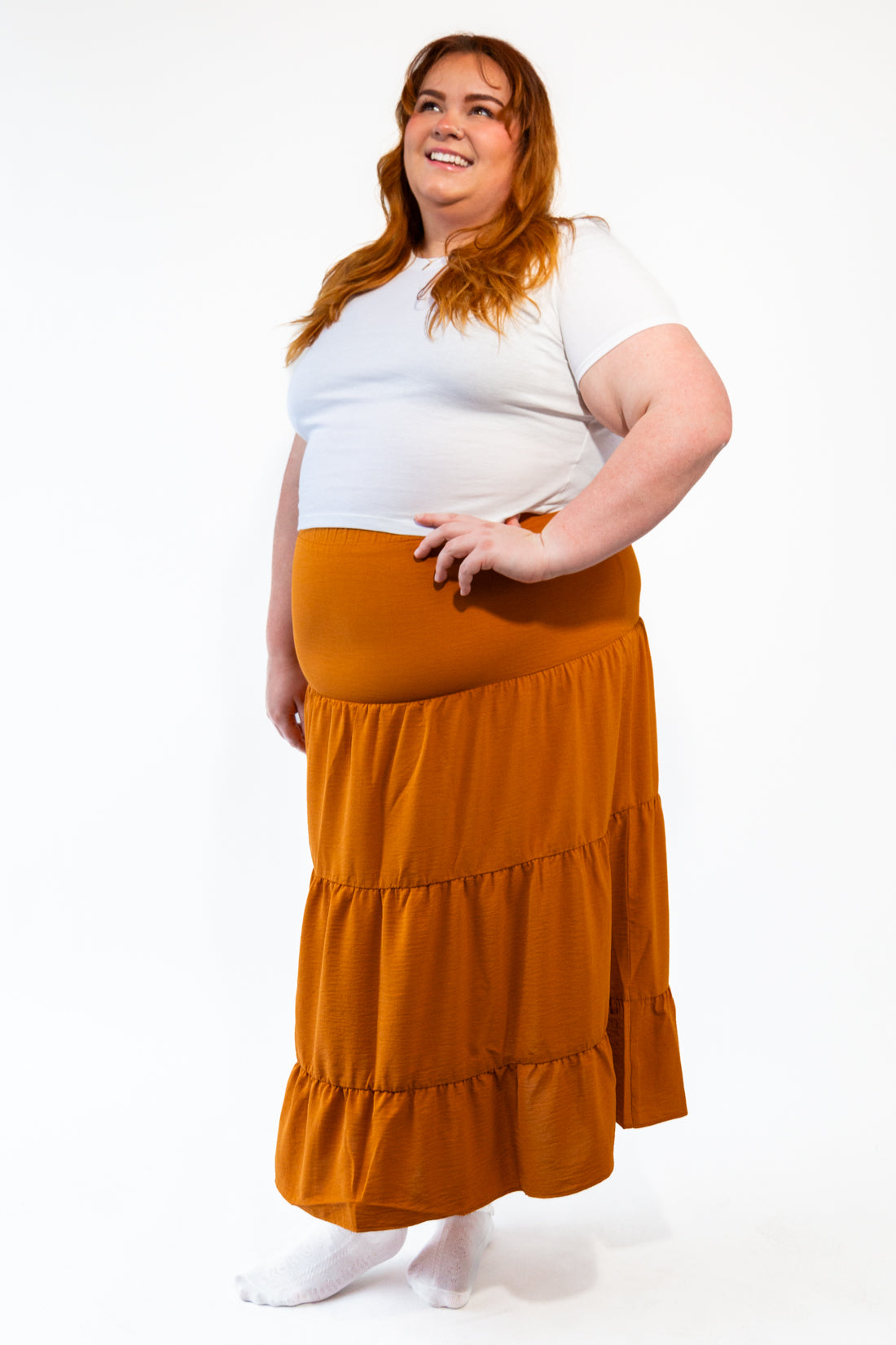 Golden Hour Tiered Skirt