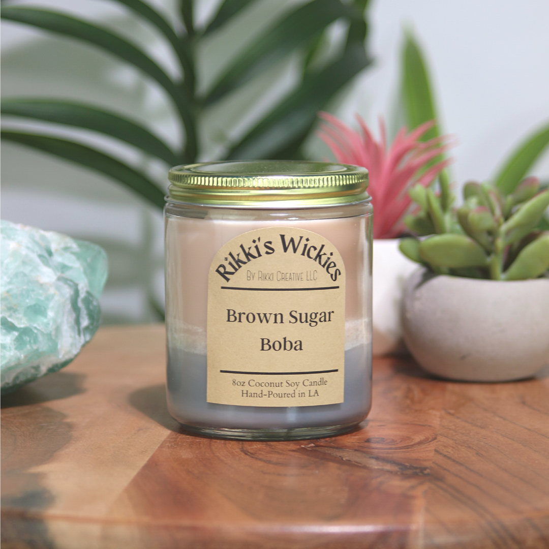 Brown Sugar Boba Candle