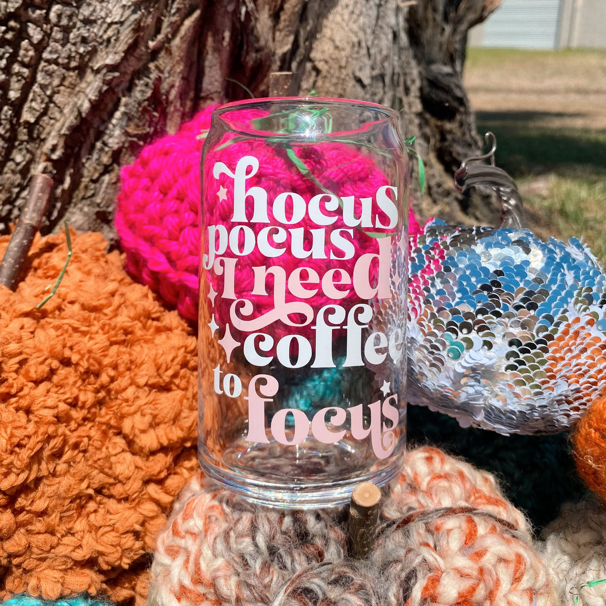 Hocus Pocus Glass Cup