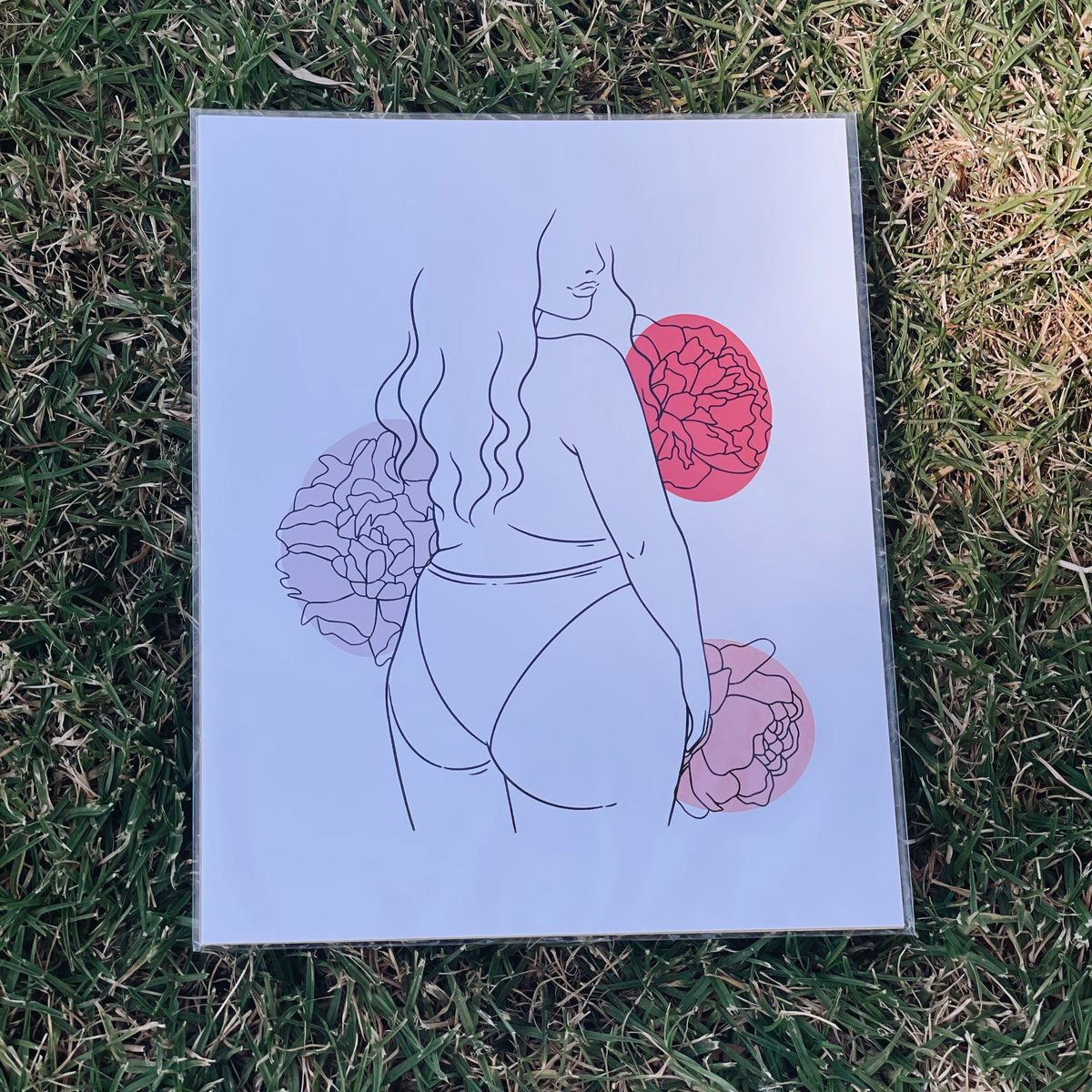 Tallulah Woman Art Print