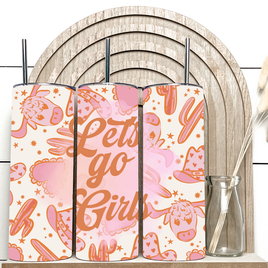 Let's Go Girls Insulated Tumbler