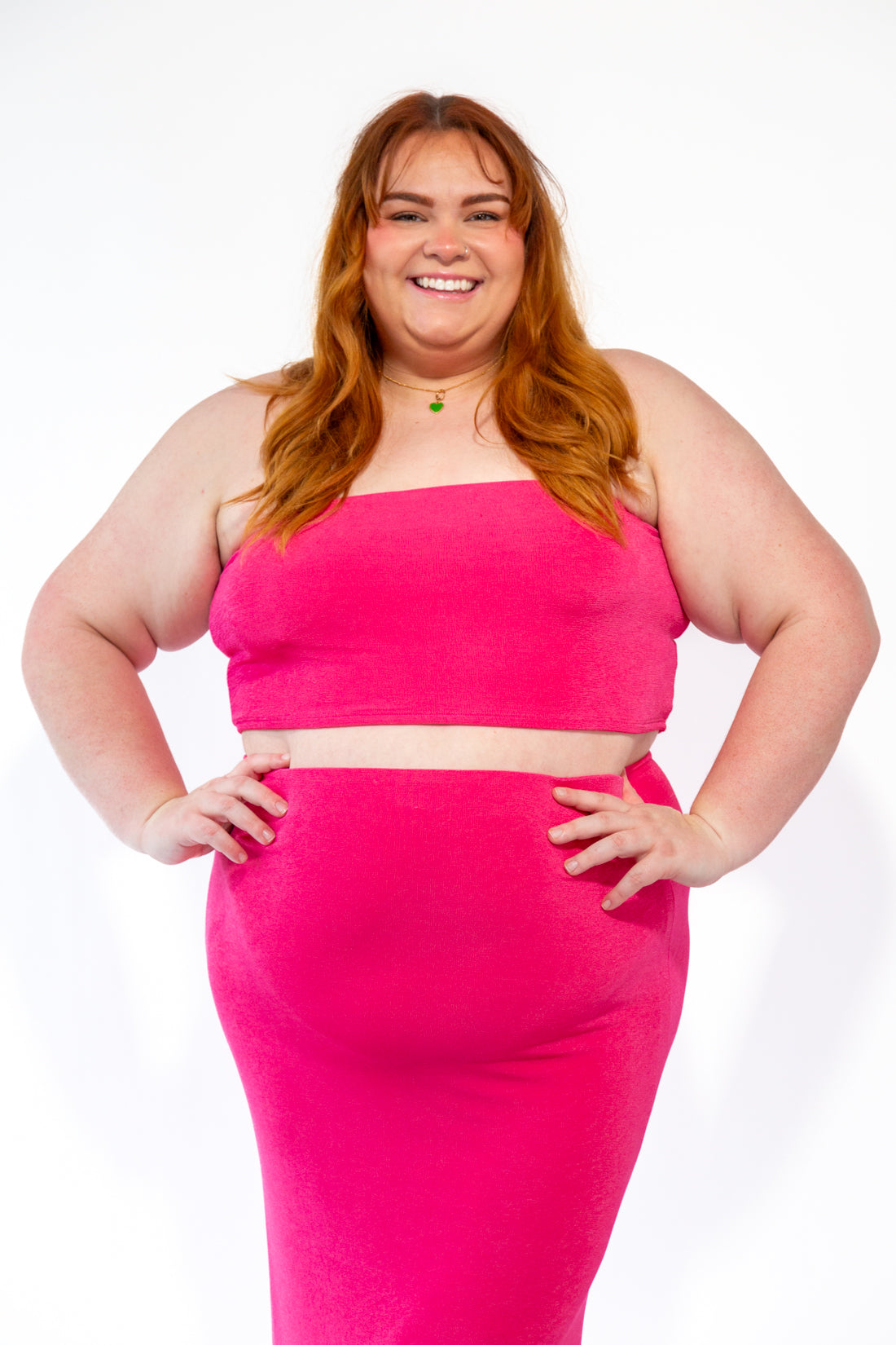 Bonsai Tube Top | Hot Pink Tube Top | Plus Size Tube Tope – Bag It
