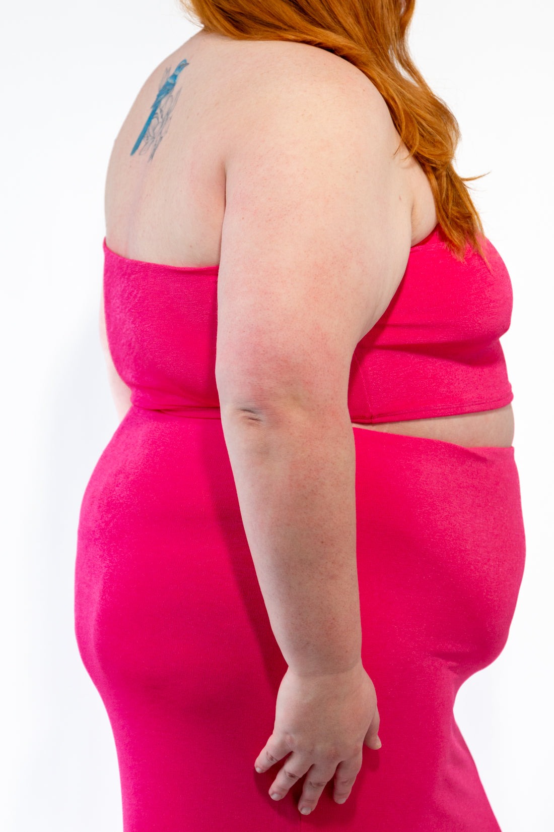 Bonsai Tube Top | Hot Pink Tube Top | Plus Size Tube Tope