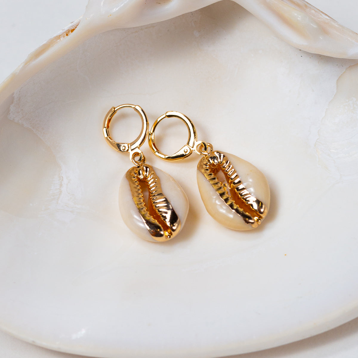 Cowrie Earrings