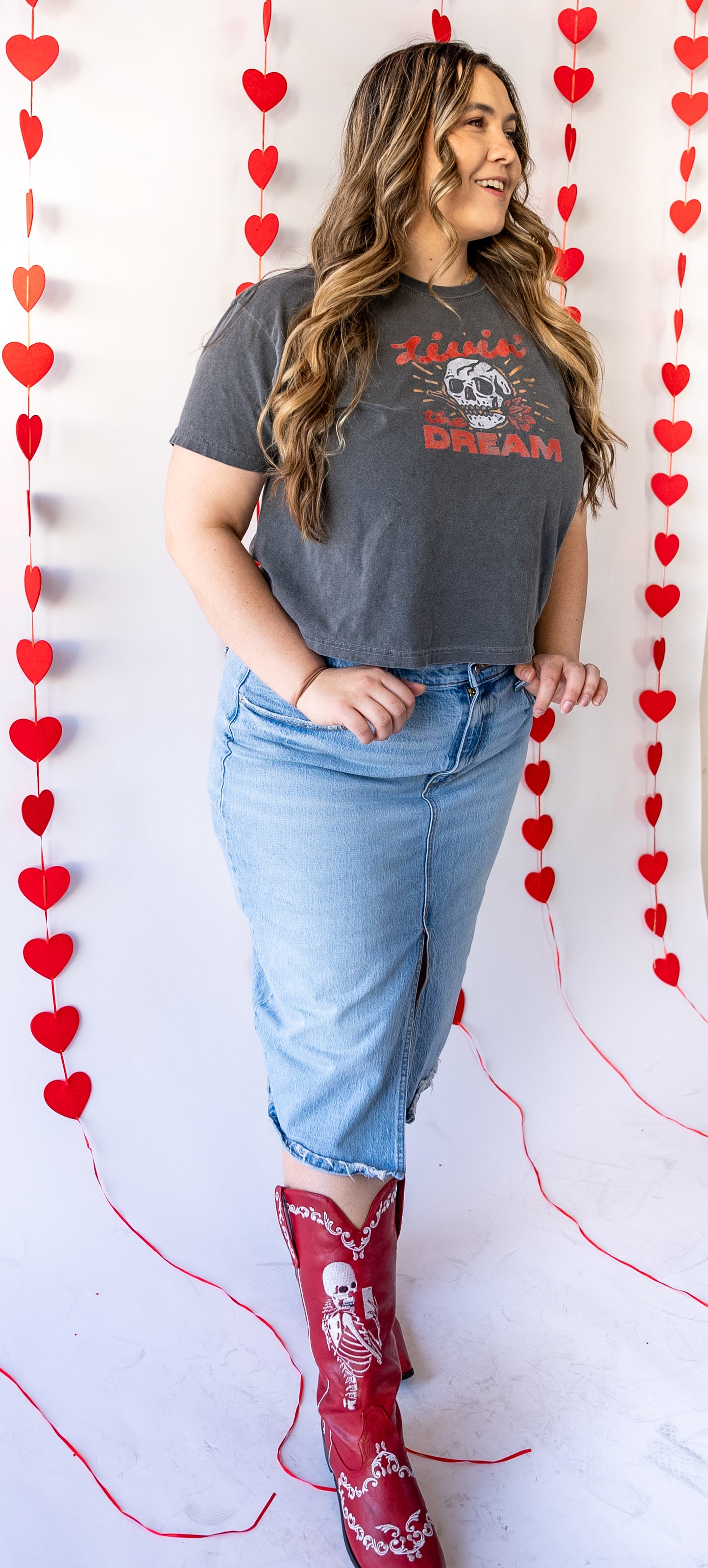 Livin' the Dream Cropped Tee