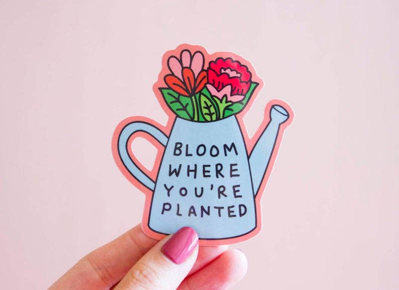 Bloom Vinyl Sticker